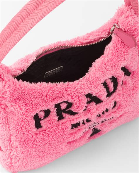 prada terry mini bag pink|Prada Re.